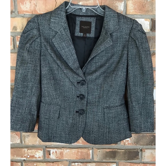 The Limited Collection Women’s Tweed 3 Button Blazer Size XS - Picture 5 of 9